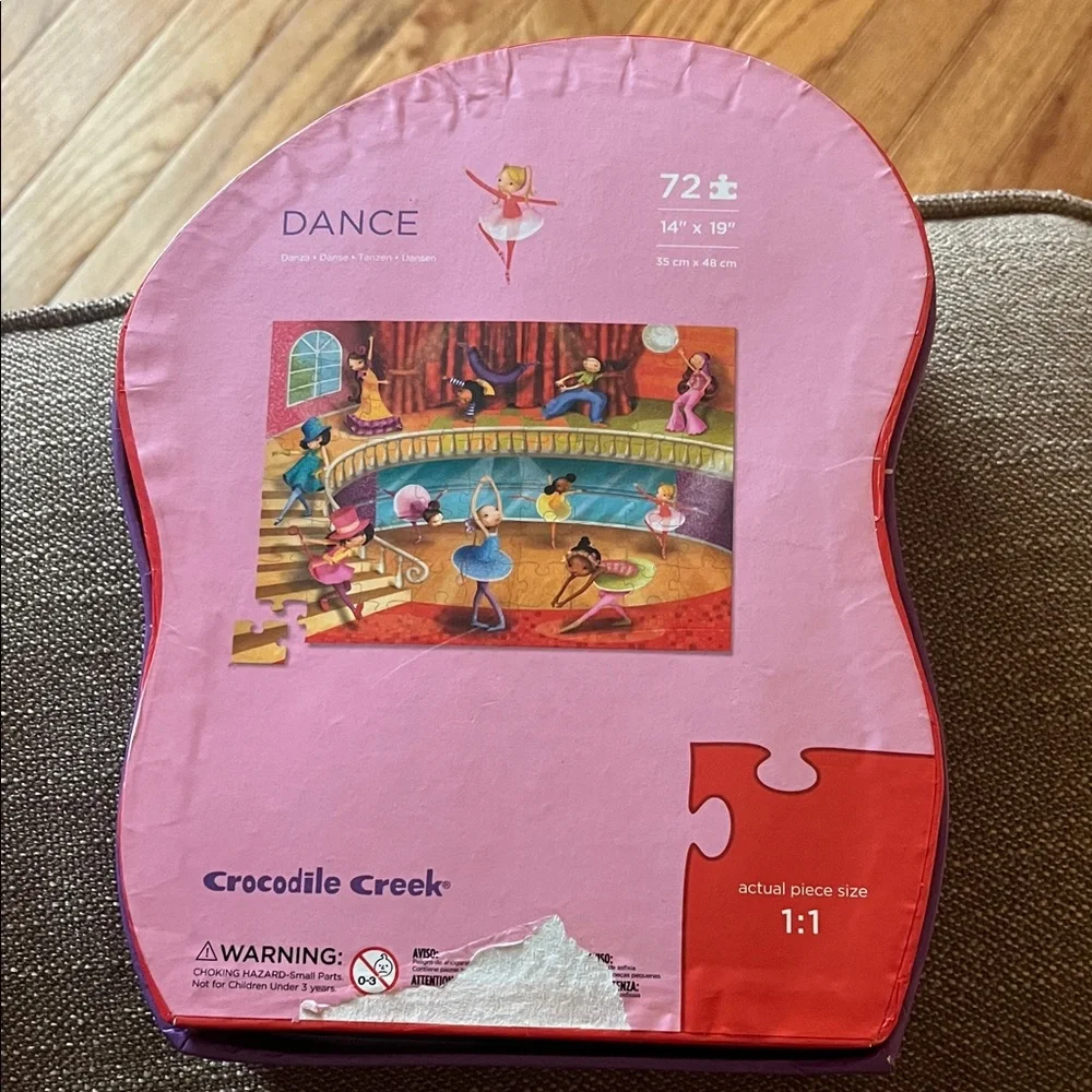 Crocodile Creek Dance Party Puzzle - 72 Pieces
